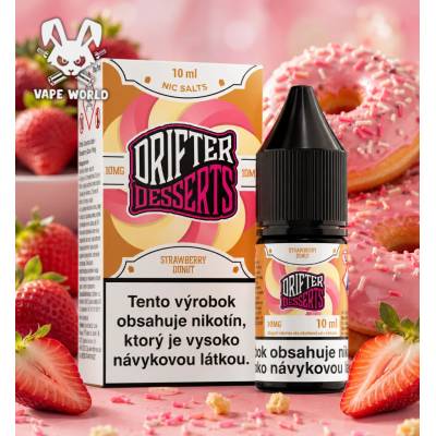 Juice Sauz Drifter Desserts Salts Strawberry Donut 10 ml 10mg