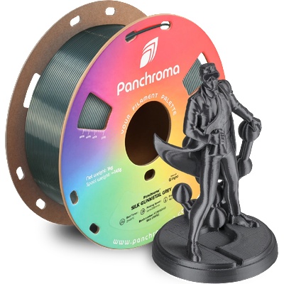 Polymaker Panchroma PLA Silk Gunmetal Grey - 1, 75 mm / 1000 g (CA03032)