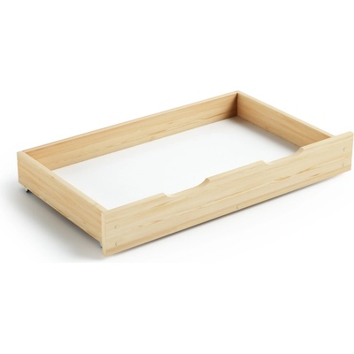 DX Wilsondo Univerzálny drevený úložný box 138x55 k detským posteliam - borovica