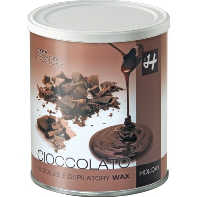 HOLIDAY Liposoluble Hypoalergenní depilační vosk CHOCOLATE 800 ml