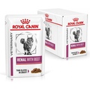 Royal Canin Veterinary Diet Cat Renal with Beef Feline 12 x 85 g