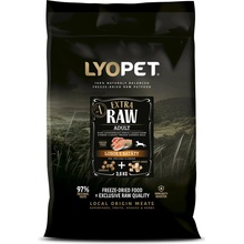 Lyopet Extra Raw Losos s batátmi 10,8 kg