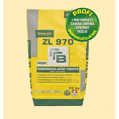 BRALEP rychletuhnoucí cementová stěrka BRALEP ZL 970, bal. 25 kg