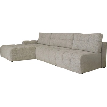 Miuform Светлокафяв разтегателен модулен ъглов диван с място за съхранение (ляв ъгъл) Lulu - Miuform (2220PE09)