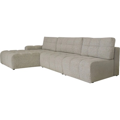 Miuform Светлокафяв разтегателен модулен ъглов диван с място за съхранение (ляв ъгъл) Lulu - Miuform (2220PE09)