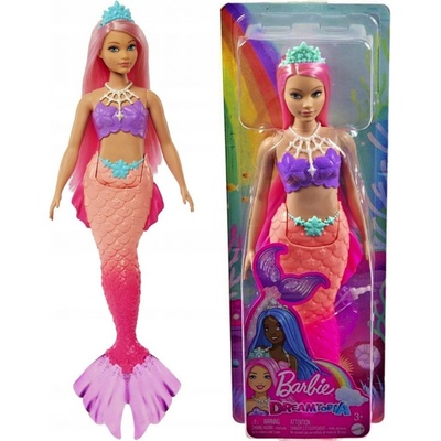 Barbie Dreamtopia Mořská víla se zelenou korunkou