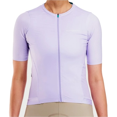 PEPPERMINT Дамска фланелка с къс ръкав за колоездене PEPPERMINT Women's Signature Jersey Cycling jersey - Pansy (156-2713-1314)