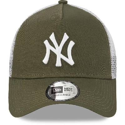 Шапка New era New York Yankees MLB E Frame Trucker League Essential cap - Green (Green Med)