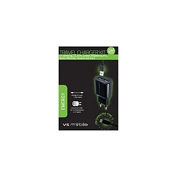 Image 1 of VS Mobile 2xUSB+USBcable typeC TC24AUWMC 40110 (40110)