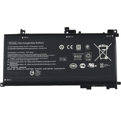 HP HP, 3 клетки, 11.55V, 50Wh, Заместител (TE03XL)