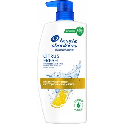 Head & Shoulders Citrus Fresh šampón Proti Lupinám 800 ml