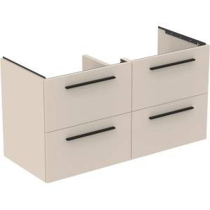 Ideal Standard i. life B стенен долен шкаф, матово пясъчно бежово, 4 чекмеджета, 120 см (T5278NF)