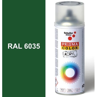 Schuller Ehklar PRISMA COLOR Sprej perleťovo zelený lesklý 400ml odtieň RAL 6035 farba perleťovo zelená, 91403