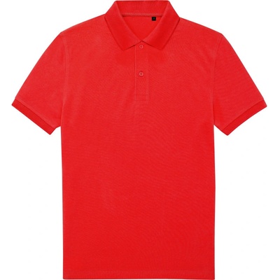 B&C My Eco polo Piqué polo červená