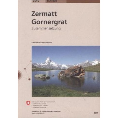 Landeskarte der Schweiz Zermatt, Gornergrat