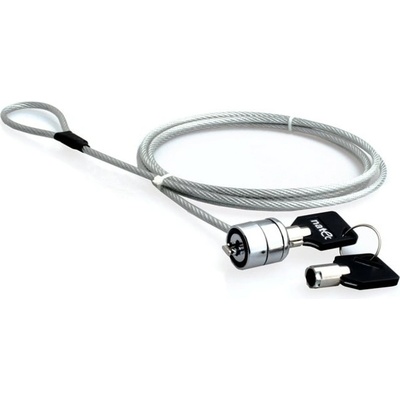 NATEC Заключващо устройство Natec NZL-0225, 1.8m дължина, ключалка (NZL-0225)