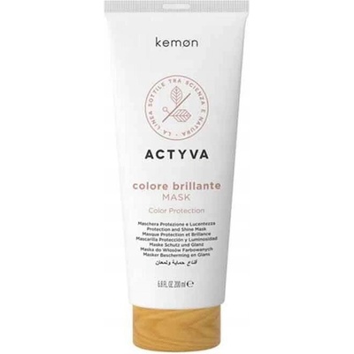 Kemon Actyva Colore Brillante maska na vlasy 200 ml