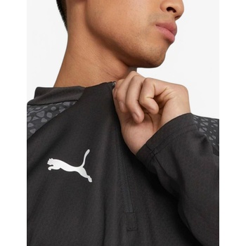 PUMA TeamCup Training 1/4 Zip Top Black