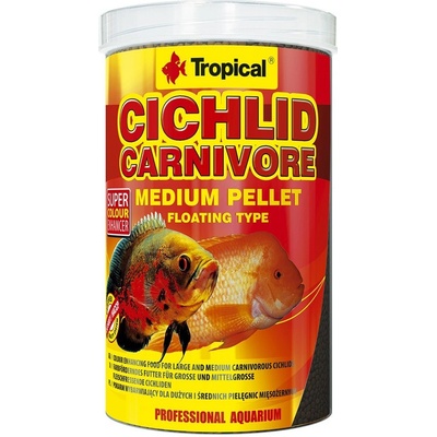 Tropical Cichlid Carnivore Medium Pellet 500 ml, 180 g