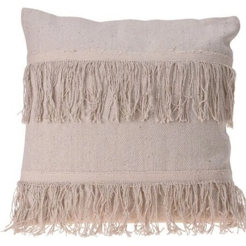 Homestyling Vankúš so strapcami bavlna Design 1 45x45