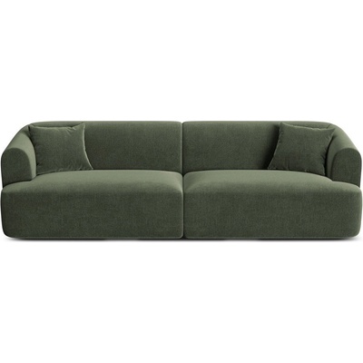 Cosmopolitan Design Зелен кадифен диван 255 cm Campi - Cosmopolitan Design (COS_4S_120_F1_CAMPI4)