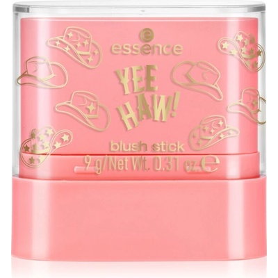 essence YEE HAW! matná krémová lícenka v tyčinke odtieň 01 Wild Heart, Country Soul 9 g