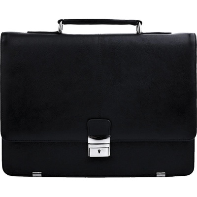 Arwel pánská kožená černá aktovka 6003 – Zboží Dáma