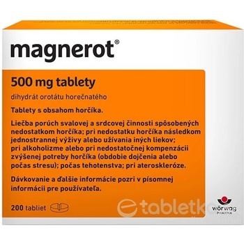 Magnerot tbl.200 x 500 mg