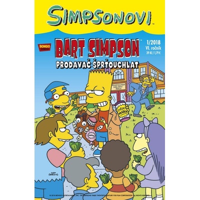 Simpsonovi Bart Simpson 12018 Prodavač šprťouchlat