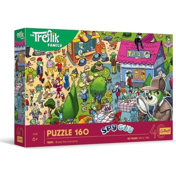 Trefl Пъзел 160 части Трефлиците празнуват (40052)