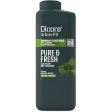 Dicora Shampoo 2IN1 Pure & Fresh šampon a kondicionér 400 ml