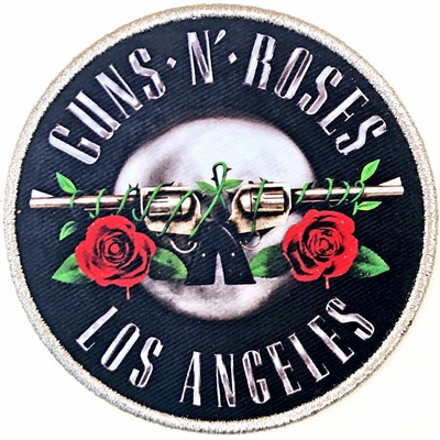 Nažehlovačka Guns N’ Roses - Los Angeles Silver