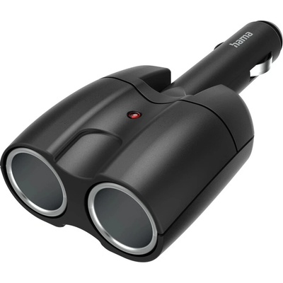 HAMA Kĺbová rozdvojka zapaľovača do vozidla, 12/24 V - 00223403