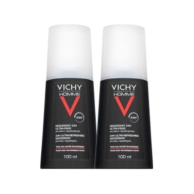 Vichy Homme Ultra-Refreshing deo spray 2x100 ml