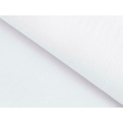 Polar Fleece - bílá - metráž šířka 150 cm