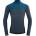 Devold Мъжко мериносово термобельо Devold Lauparen Merino 190 Zip Neck Merino base layer - Flood / Night / Ink (015-1453-0411)