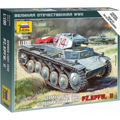 Zvezda Panzer II 1:100