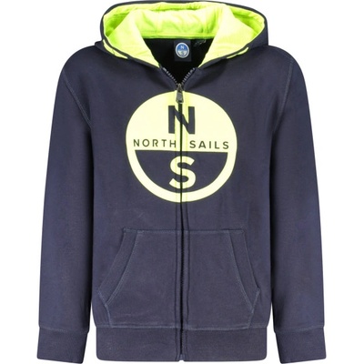 North sails Детски суичър с цип north sails, Размер 10a, Цвят Синьо (794375000_bl0802)
