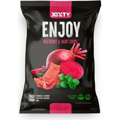 Enjoy Chipsy zemiakové s červenou repou a mätou 40 g