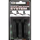 NGT Quick Release System Rýchlospojka 3 ks Black Aluminium