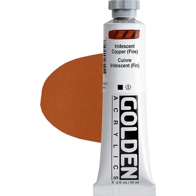 Golden Artist Colors Heavy Body АКРИЛНА боя Iridescent Copper (Fin) 59 ml 1 бр (0004005-2)