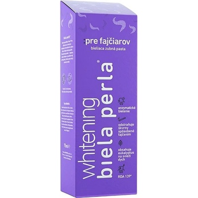 Biela Perla White pre fajčiarov 75 ml