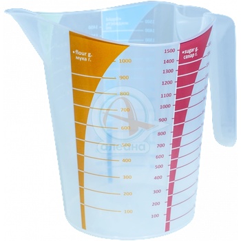 Image 1 of Мерително канче 1 л. , прозр. Ал (169062)
