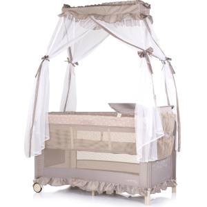Chipolino Сгъваема бебешка кошара Chipolino - Palace, лате (KOSIPA262LA) - baby