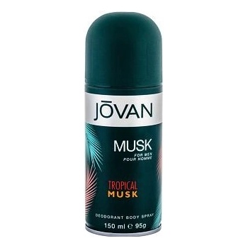 Jovan Tropical Musk Men deospray 150 ml