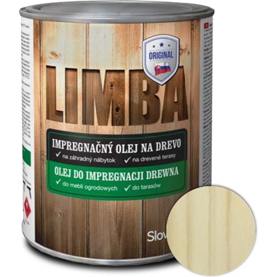 Slovlak Limba impregnačný olej 2,5 l Bezfarebný