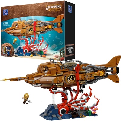Pantasy steampunková ponorka Nautilus – stavebnica 2552 dielikov
