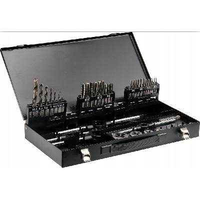 Yato Souprava závitníků 44ks, M3, M4, M5, M6, M8, M10, M12