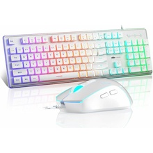 MageGee Keyboard&Mouse Combo GK970-W