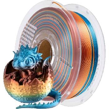 AzureFilm PLA Silk Rainbow Sunset Splash - 1, 75 mm / 1000 g (FL171-5318)